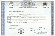 apostilla de la haya
